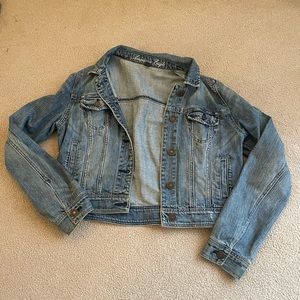 Cropped American Eagle Jean/Denim Jacket